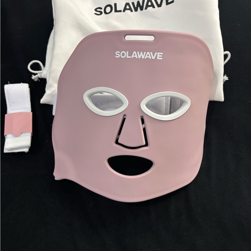 Solawave Pink LED Face Mask
